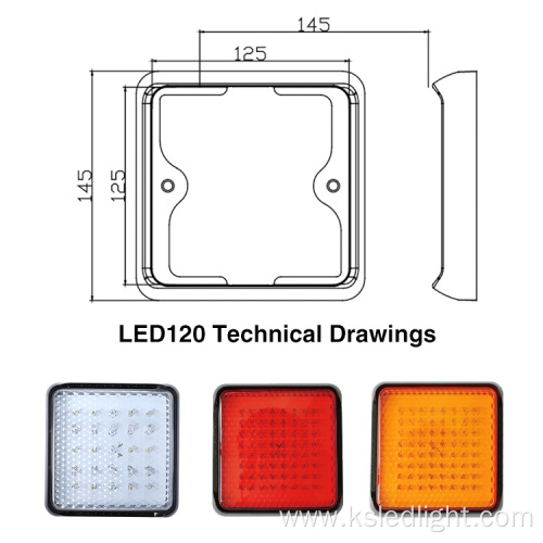 Auto turn signal Indicator lamp back up lights